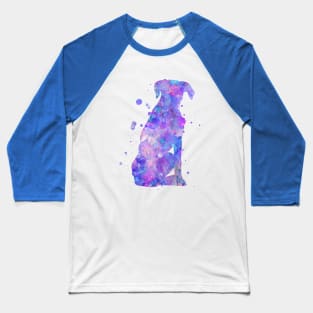 Boxer Dog Watercolor Painting 3 Baseball T-Shirt